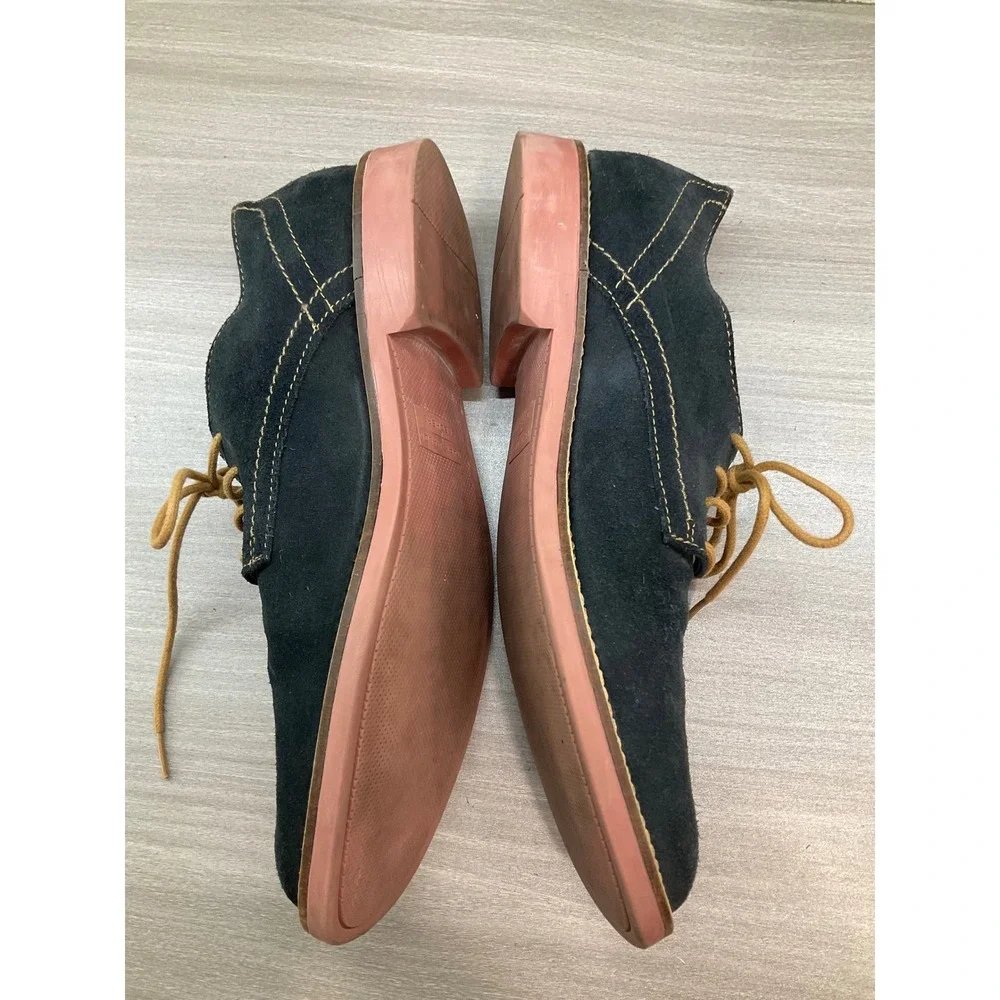 MARK NASON BY SKECHERS‎ NAVY BLUE SUEDE LEATHER OXFORD COMFORT MENS